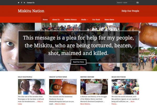 Miskitu Nation Genesis Outreach Pro Theme Customization