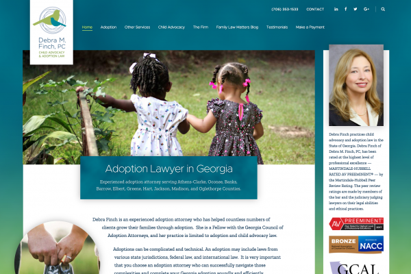 Debra Finch Adoption Attorney Website